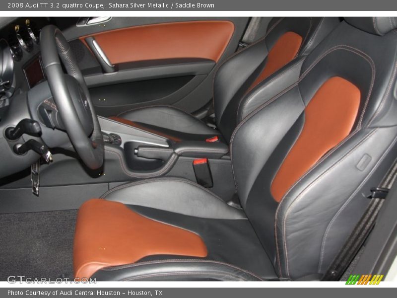  2008 TT 3.2 quattro Coupe Saddle Brown Interior