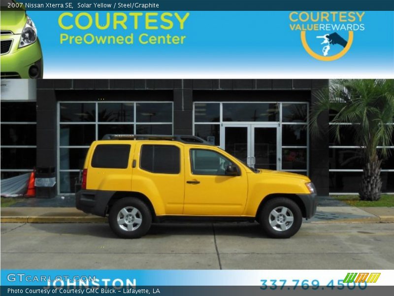Solar Yellow / Steel/Graphite 2007 Nissan Xterra SE