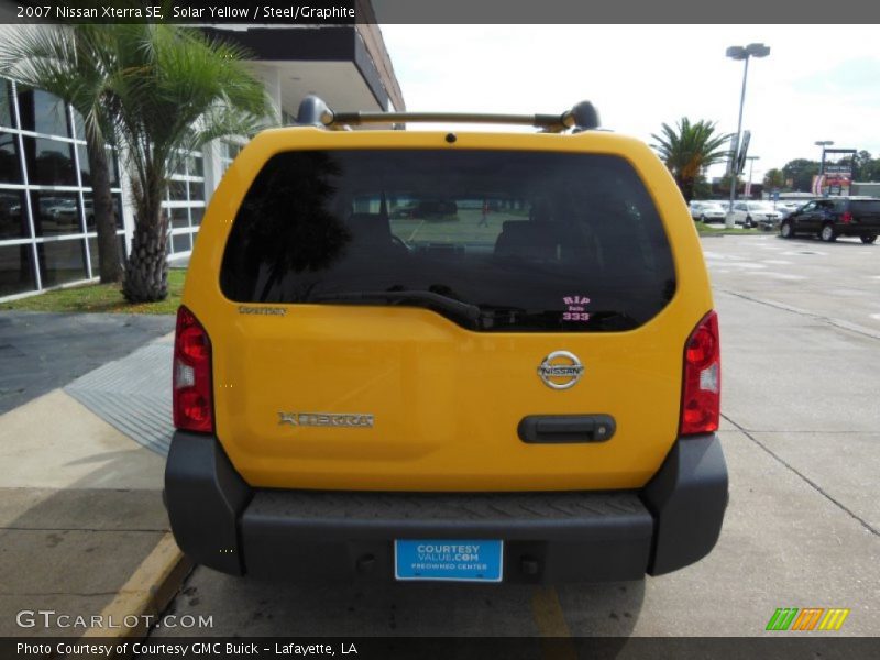 Solar Yellow / Steel/Graphite 2007 Nissan Xterra SE