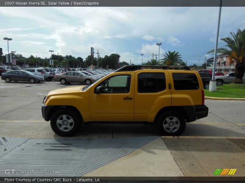 Solar Yellow / Steel/Graphite 2007 Nissan Xterra SE