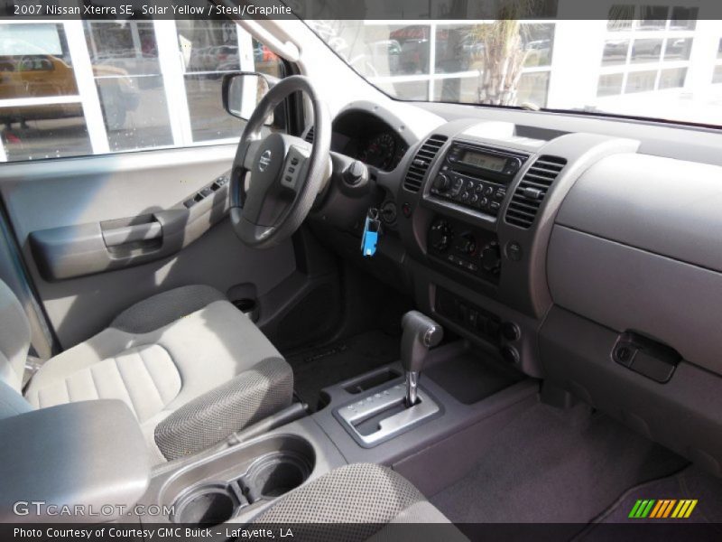 Solar Yellow / Steel/Graphite 2007 Nissan Xterra SE