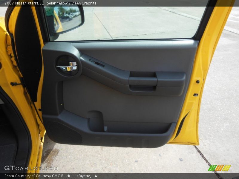 Solar Yellow / Steel/Graphite 2007 Nissan Xterra SE