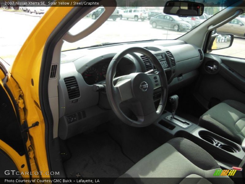 Solar Yellow / Steel/Graphite 2007 Nissan Xterra SE