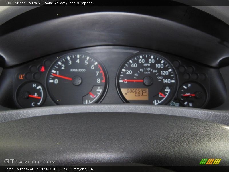 Solar Yellow / Steel/Graphite 2007 Nissan Xterra SE