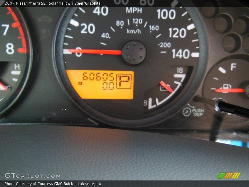 Solar Yellow / Steel/Graphite 2007 Nissan Xterra SE