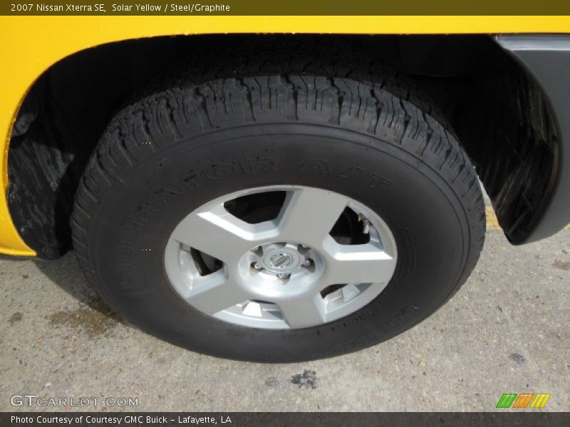 Solar Yellow / Steel/Graphite 2007 Nissan Xterra SE