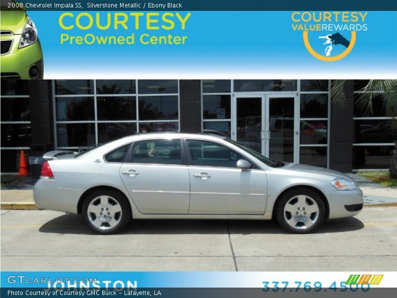 Silverstone Metallic / Ebony Black 2008 Chevrolet Impala SS