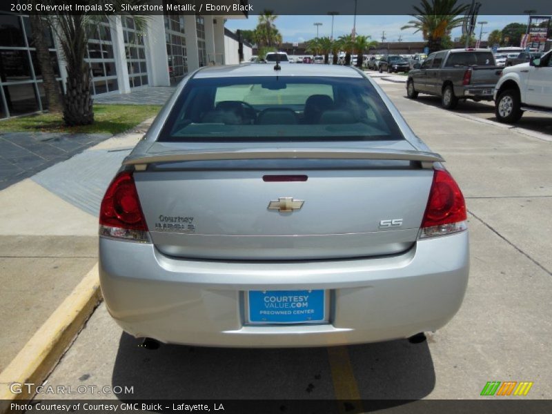 Silverstone Metallic / Ebony Black 2008 Chevrolet Impala SS