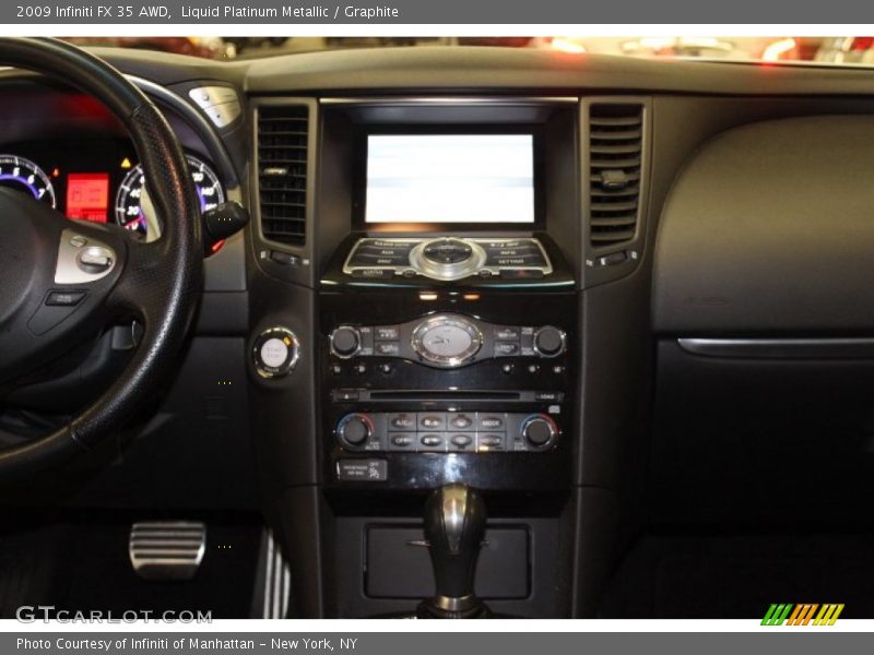 Liquid Platinum Metallic / Graphite 2009 Infiniti FX 35 AWD