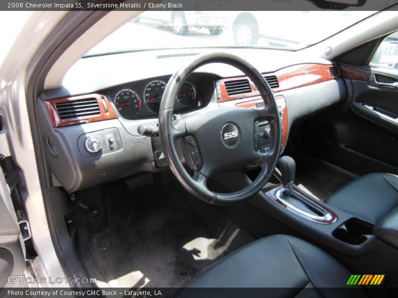 Silverstone Metallic / Ebony Black 2008 Chevrolet Impala SS