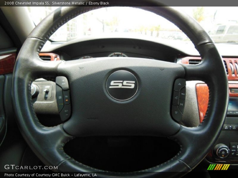 Silverstone Metallic / Ebony Black 2008 Chevrolet Impala SS