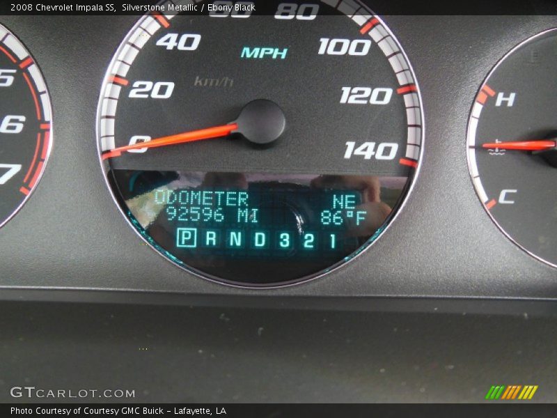 Silverstone Metallic / Ebony Black 2008 Chevrolet Impala SS