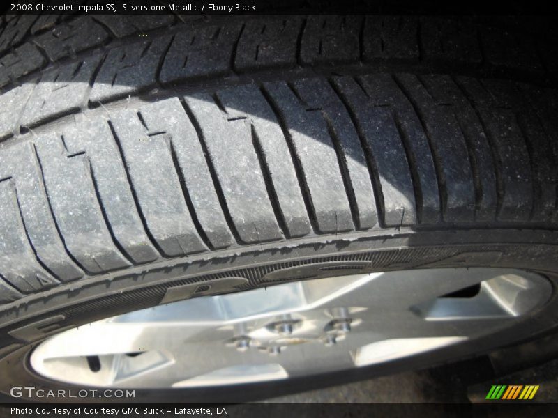 Silverstone Metallic / Ebony Black 2008 Chevrolet Impala SS