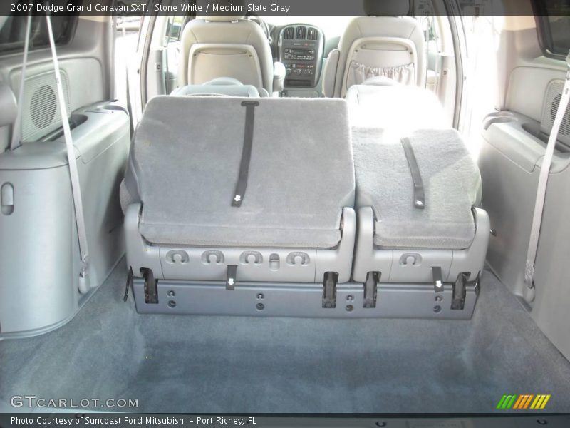 Stone White / Medium Slate Gray 2007 Dodge Grand Caravan SXT