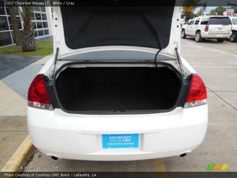 White / Gray 2007 Chevrolet Impala LT