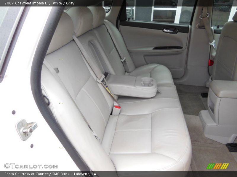 White / Gray 2007 Chevrolet Impala LT