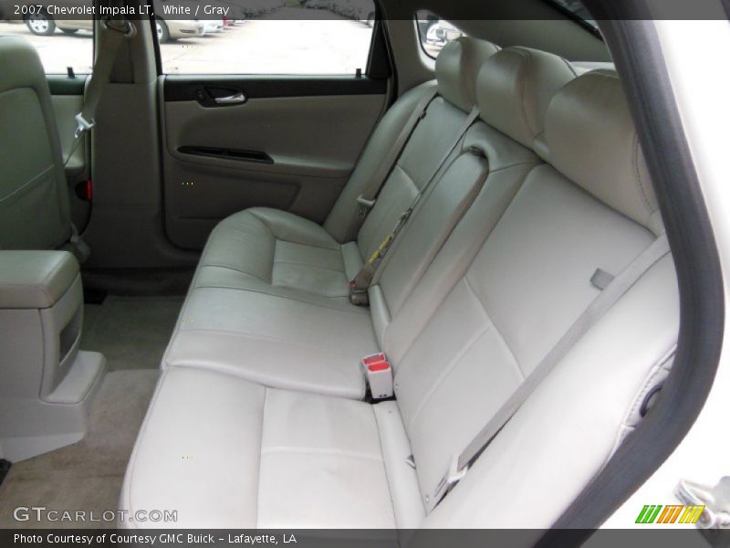 White / Gray 2007 Chevrolet Impala LT
