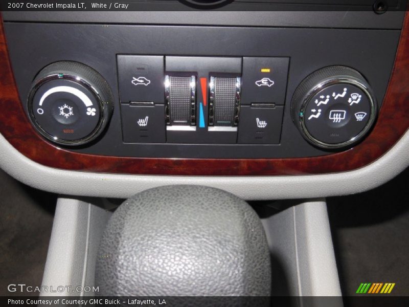 White / Gray 2007 Chevrolet Impala LT