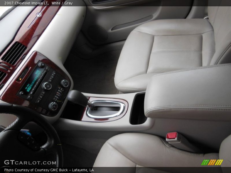 White / Gray 2007 Chevrolet Impala LT