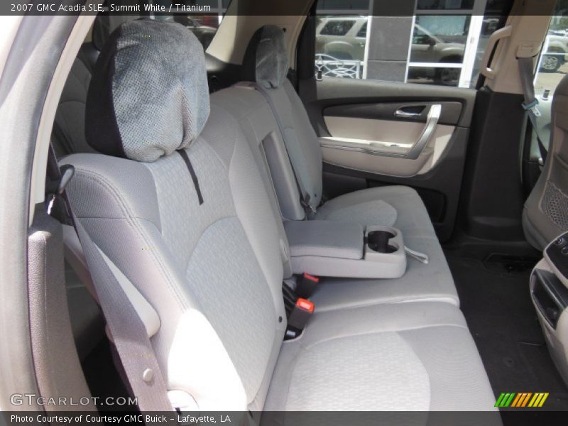 Summit White / Titanium 2007 GMC Acadia SLE