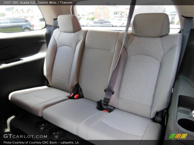 Summit White / Titanium 2007 GMC Acadia SLE