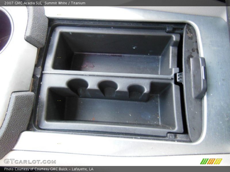 Summit White / Titanium 2007 GMC Acadia SLE