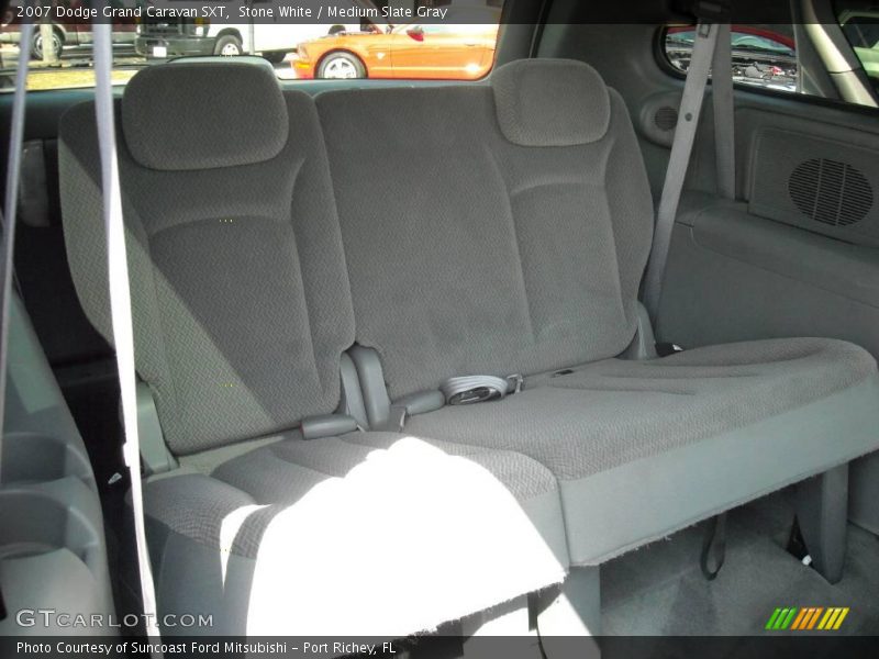 Stone White / Medium Slate Gray 2007 Dodge Grand Caravan SXT