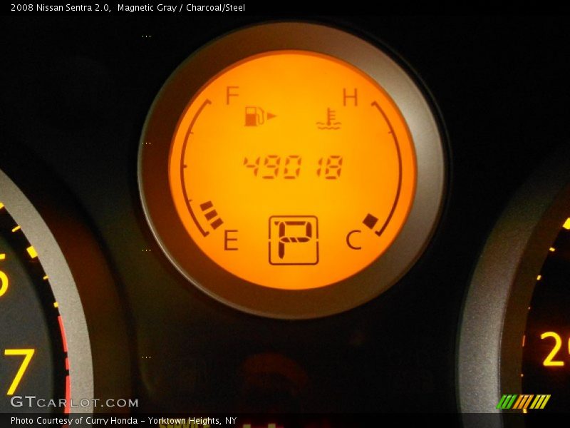 Magnetic Gray / Charcoal/Steel 2008 Nissan Sentra 2.0