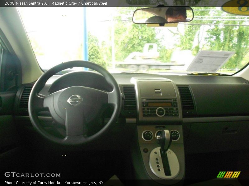 Magnetic Gray / Charcoal/Steel 2008 Nissan Sentra 2.0