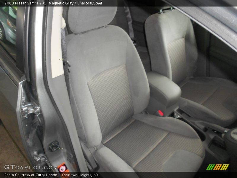 Magnetic Gray / Charcoal/Steel 2008 Nissan Sentra 2.0