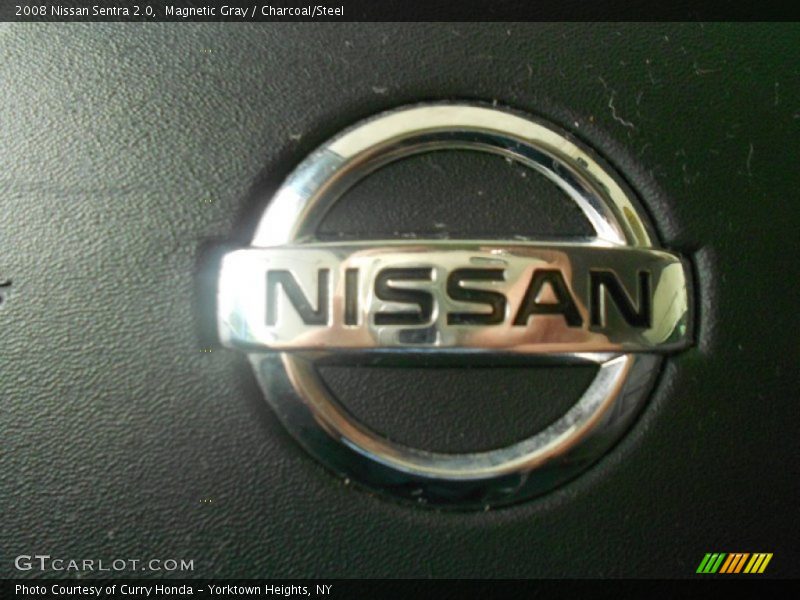 Magnetic Gray / Charcoal/Steel 2008 Nissan Sentra 2.0