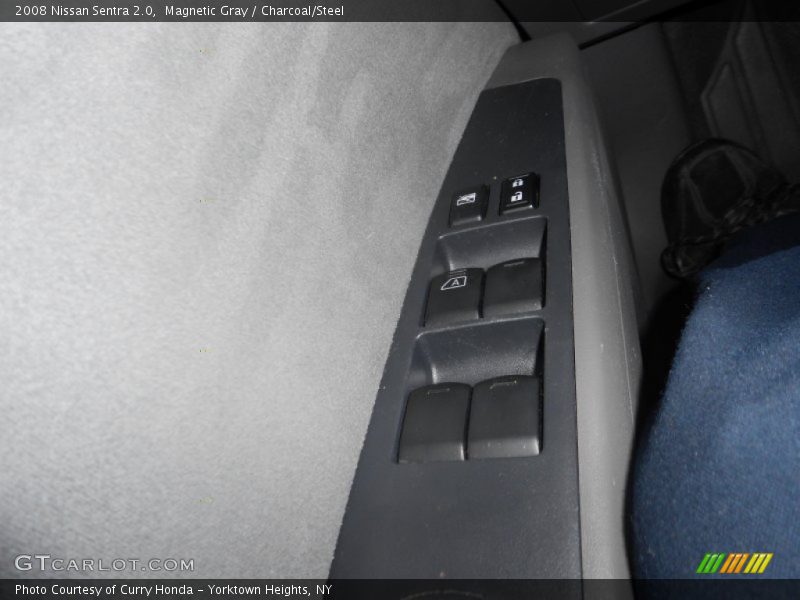 Magnetic Gray / Charcoal/Steel 2008 Nissan Sentra 2.0