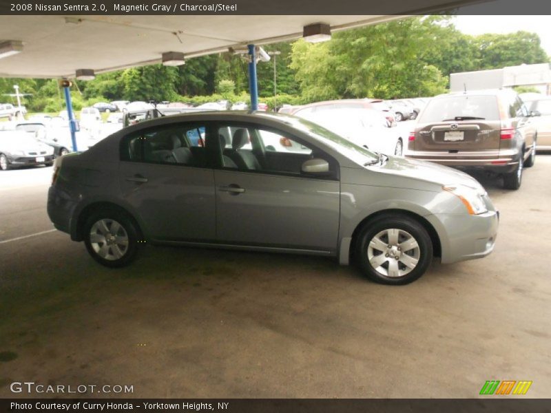 Magnetic Gray / Charcoal/Steel 2008 Nissan Sentra 2.0