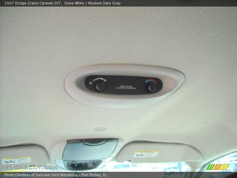 Stone White / Medium Slate Gray 2007 Dodge Grand Caravan SXT
