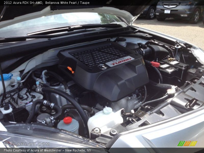 Bellanova White Pearl / Taupe 2012 Acura RDX SH-AWD