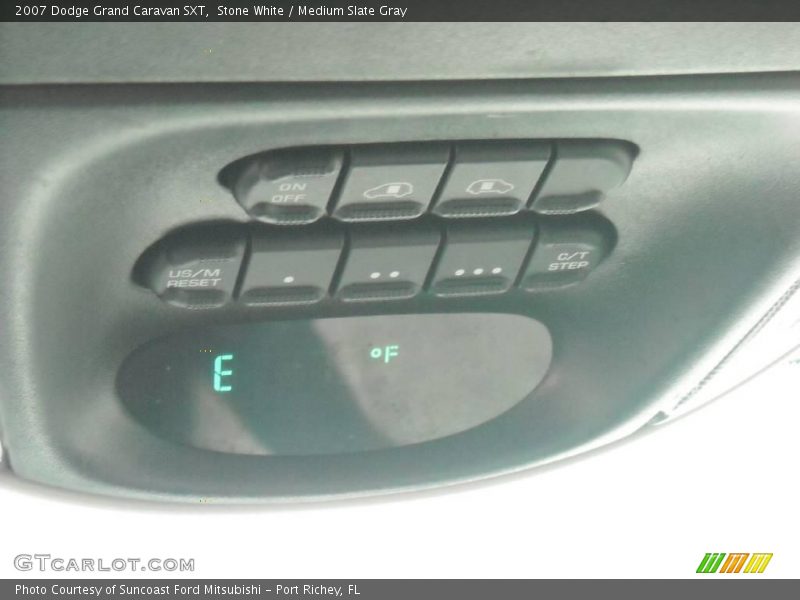 Stone White / Medium Slate Gray 2007 Dodge Grand Caravan SXT