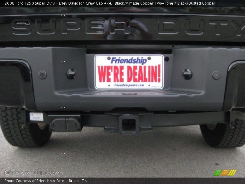 Black/Vintage Copper Two-Tone / Black/Dusted Copper 2008 Ford F250 Super Duty Harley Davidson Crew Cab 4x4