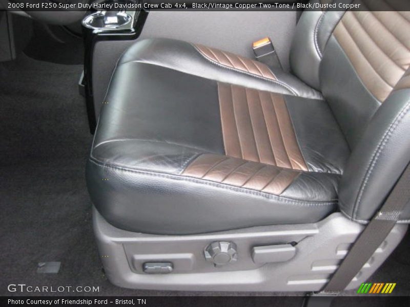 Black/Vintage Copper Two-Tone / Black/Dusted Copper 2008 Ford F250 Super Duty Harley Davidson Crew Cab 4x4