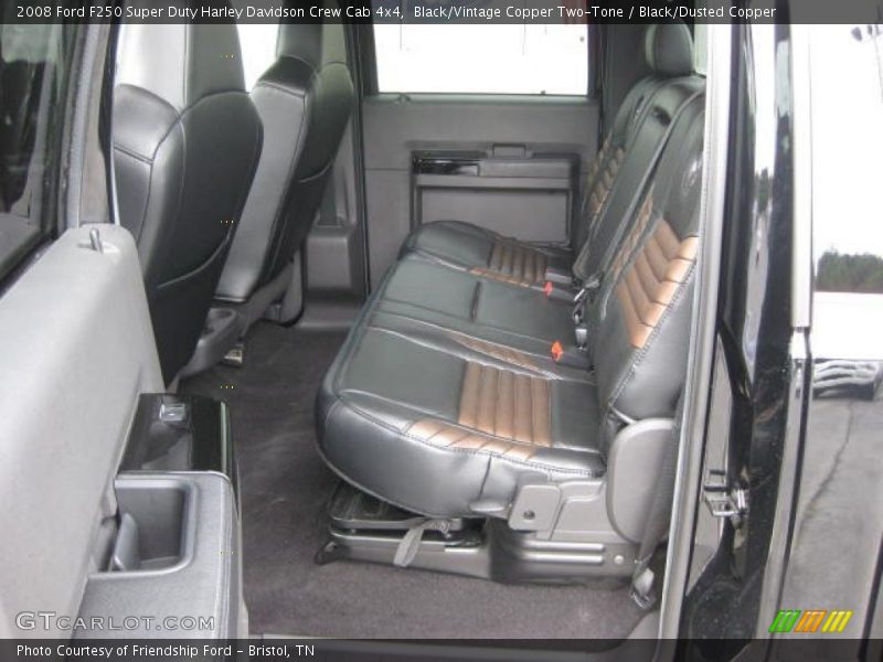 Rear Seat of 2008 F250 Super Duty Harley Davidson Crew Cab 4x4