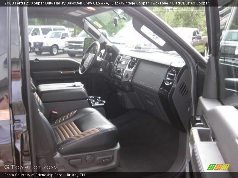 Black/Vintage Copper Two-Tone / Black/Dusted Copper 2008 Ford F250 Super Duty Harley Davidson Crew Cab 4x4