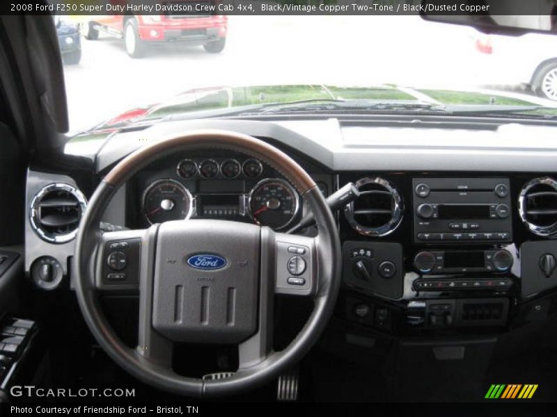 Dashboard of 2008 F250 Super Duty Harley Davidson Crew Cab 4x4