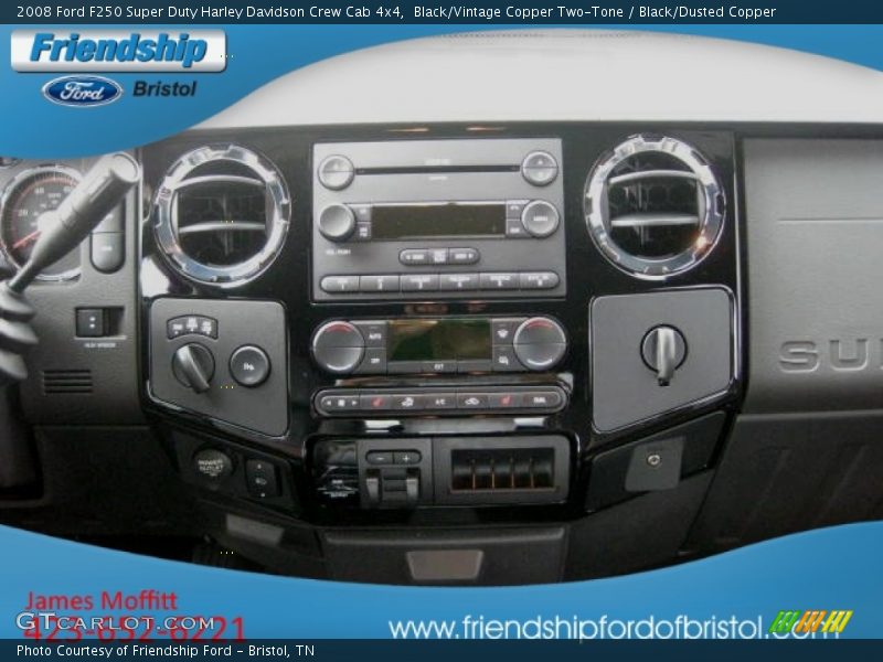 Black/Vintage Copper Two-Tone / Black/Dusted Copper 2008 Ford F250 Super Duty Harley Davidson Crew Cab 4x4