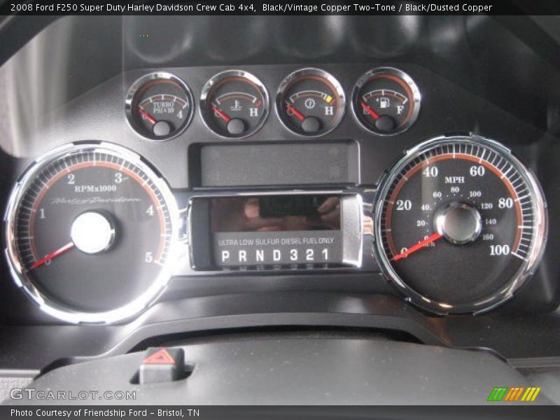  2008 F250 Super Duty Harley Davidson Crew Cab 4x4 Harley Davidson Crew Cab 4x4 Gauges