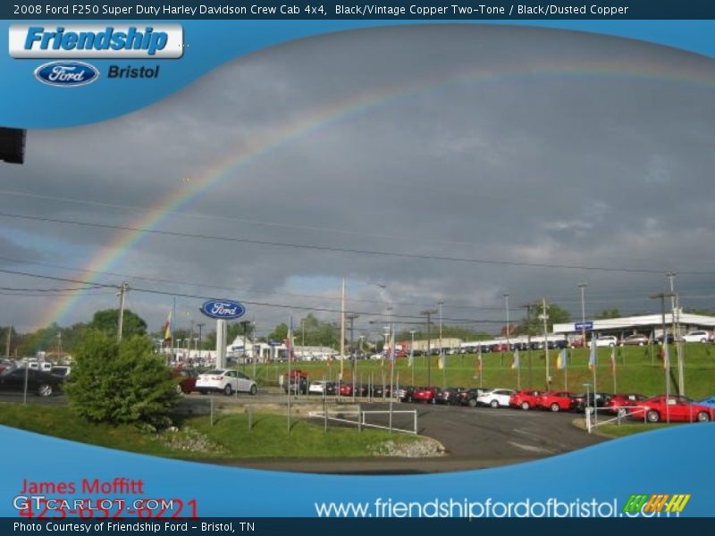 Black/Vintage Copper Two-Tone / Black/Dusted Copper 2008 Ford F250 Super Duty Harley Davidson Crew Cab 4x4