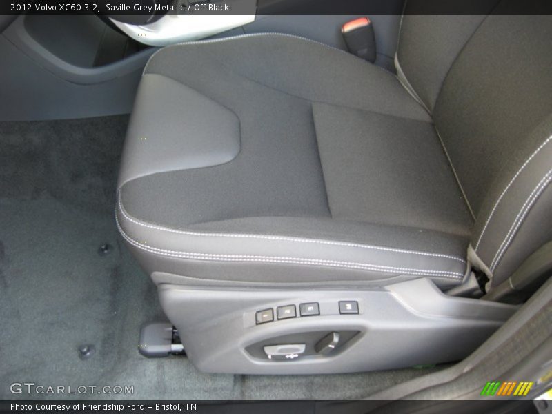 Saville Grey Metallic / Off Black 2012 Volvo XC60 3.2