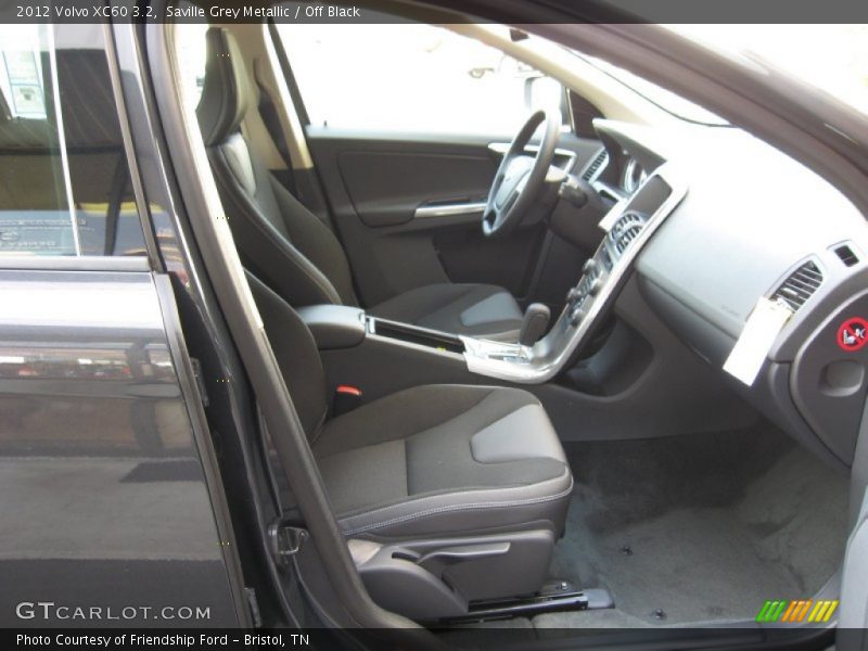 Saville Grey Metallic / Off Black 2012 Volvo XC60 3.2