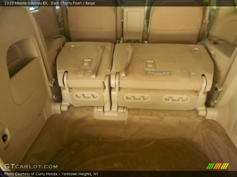 Dark Cherry Pearl / Beige 2010 Honda Odyssey EX