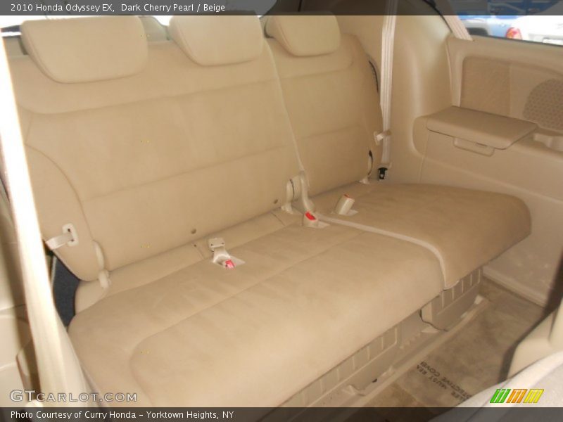 Dark Cherry Pearl / Beige 2010 Honda Odyssey EX