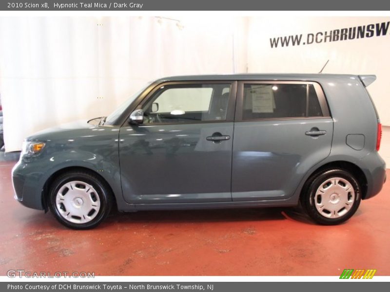 Hypnotic Teal Mica / Dark Gray 2010 Scion xB