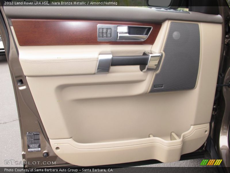 Nara Bronze Metallic / Almond/Nutmeg 2012 Land Rover LR4 HSE